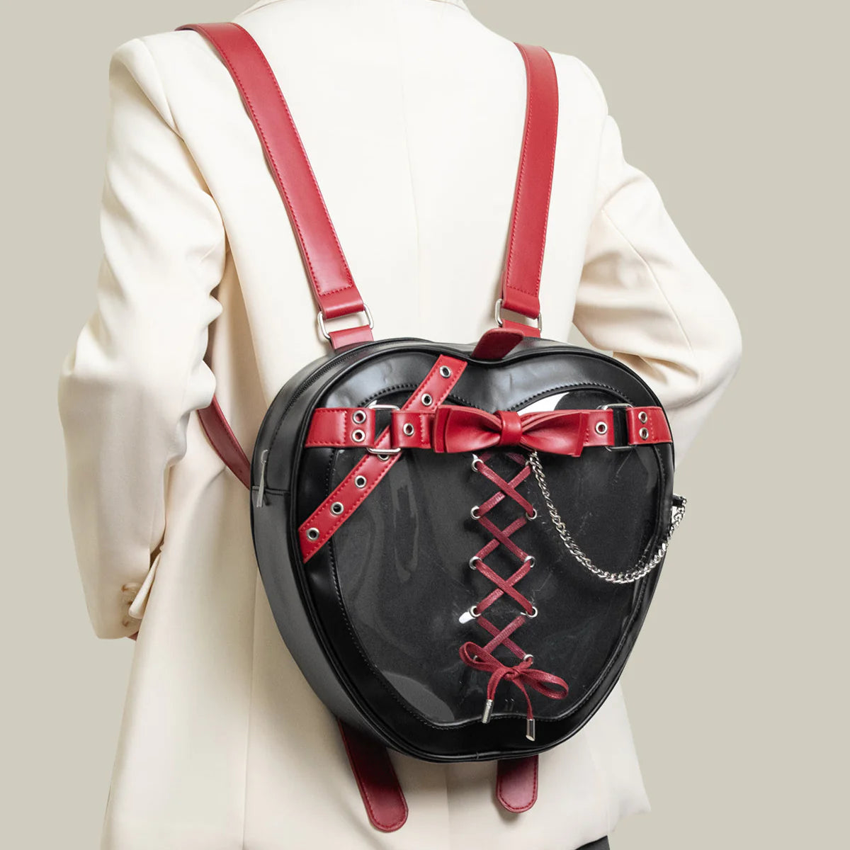 Crimson Apple Backpack